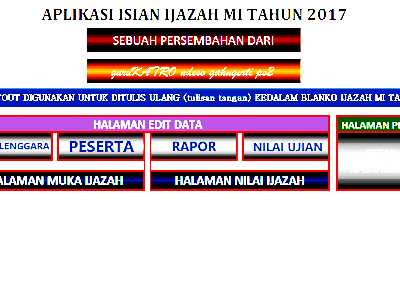 Detail Edit Ijazah Nomer 45