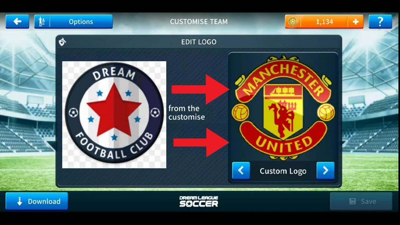 Detail Edit Logo Dream League Nomer 9