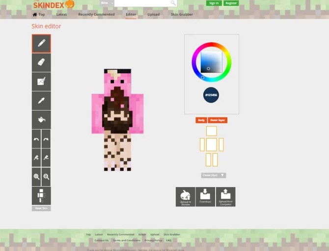 Detail Edit Minecraft Skin Nomer 31