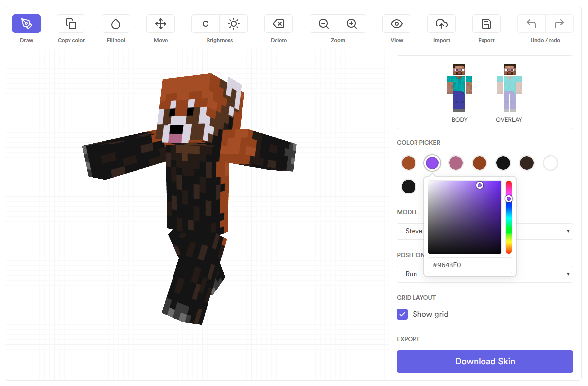 Detail Edit Minecraft Skin Nomer 35