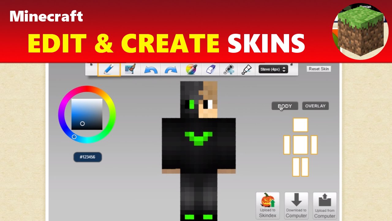 Detail Edit Minecraft Skin Nomer 5