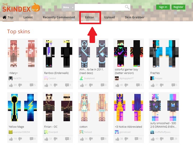 Detail Edit Minecraft Skin Nomer 8