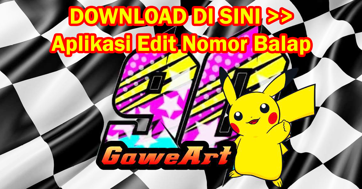 Detail Edit Nomor Balap Nomer 4