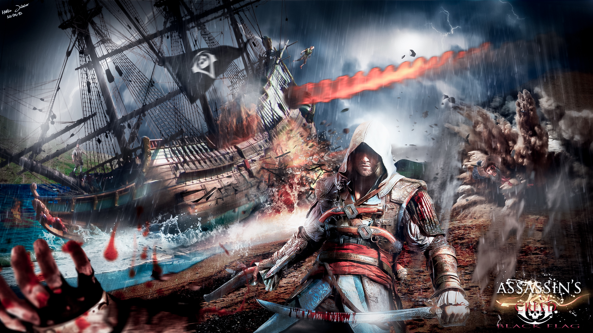 Detail Edward Kenway Wallpaper Nomer 35