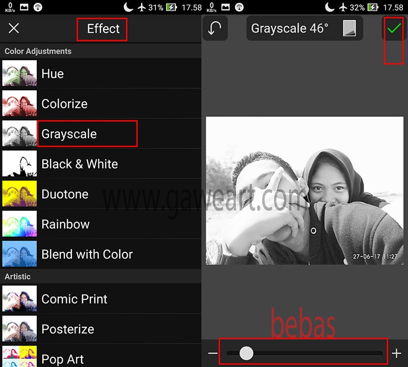 Detail Efek Aquamarine Di Photoshop Android Nomer 6