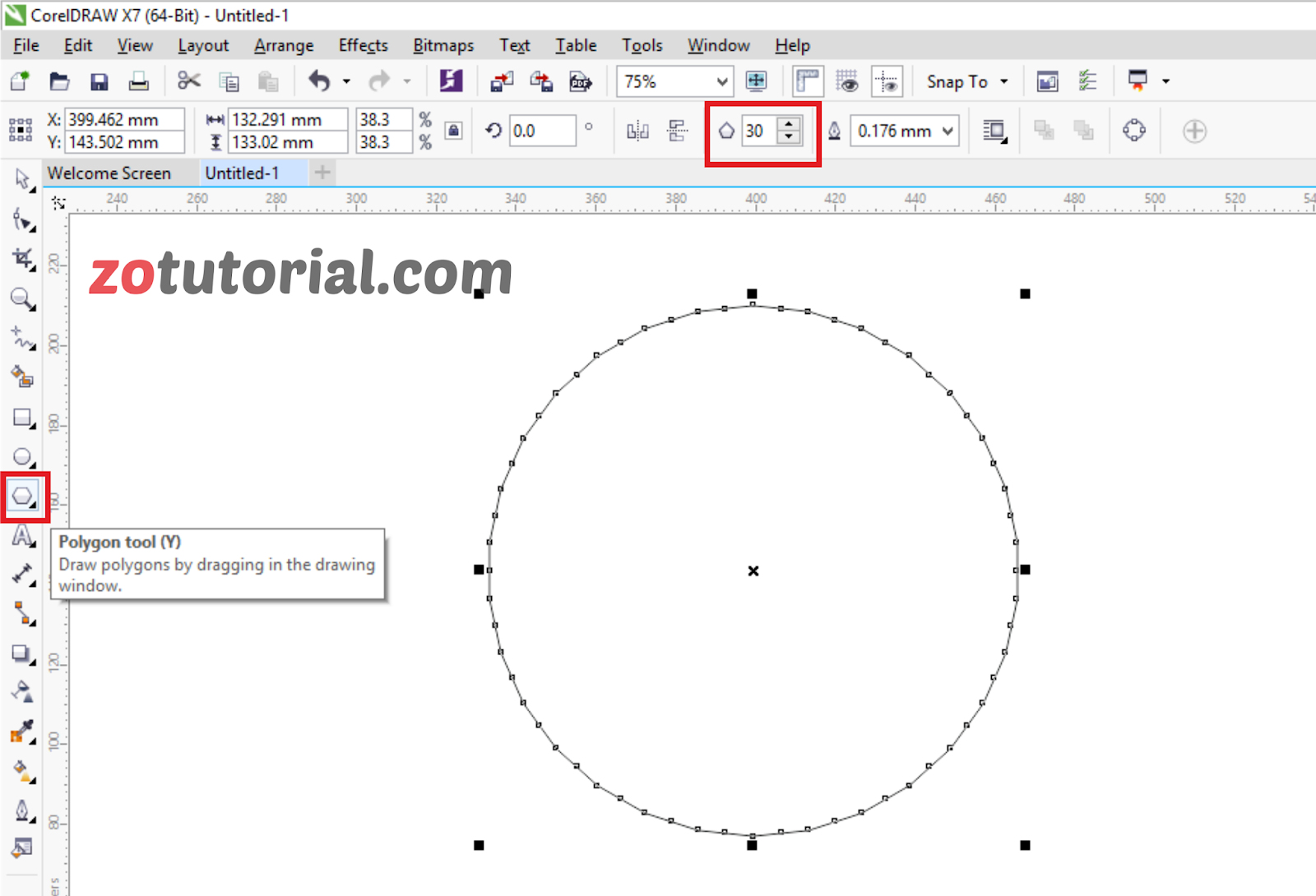 Detail Efek Coreldraw Nomer 16