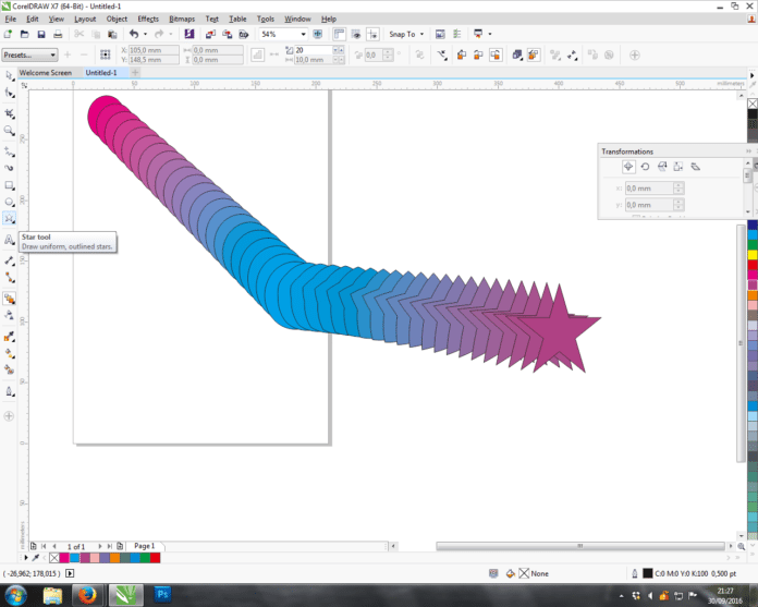 Detail Efek Coreldraw Nomer 3