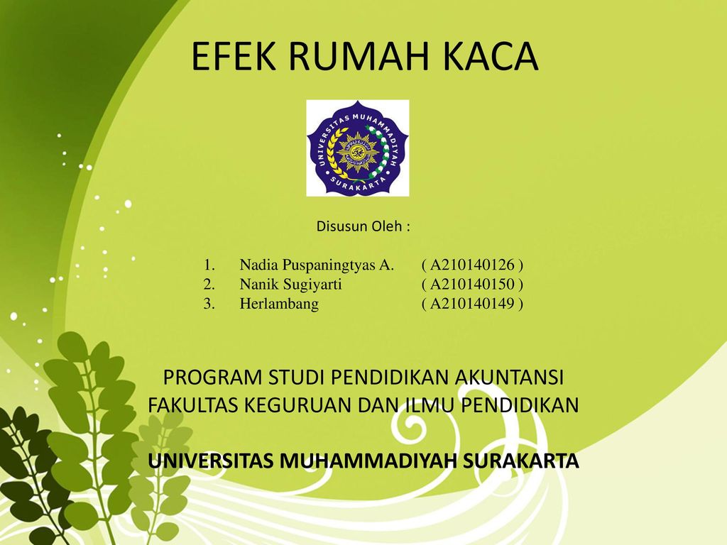 Detail Efek Rumah Kaca Ppt Nomer 4