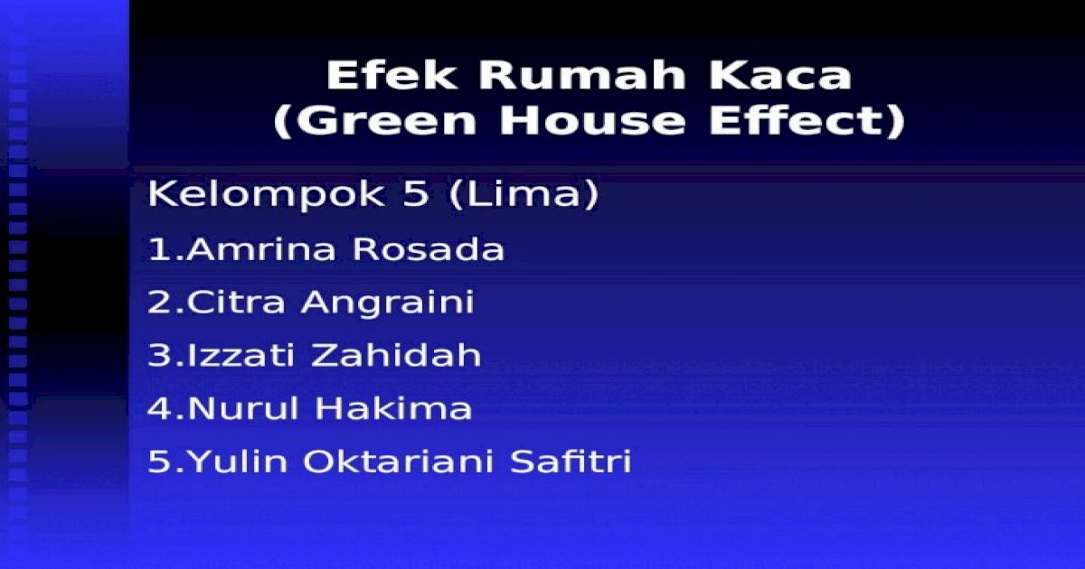 Detail Efek Rumah Kaca Ppt Nomer 41