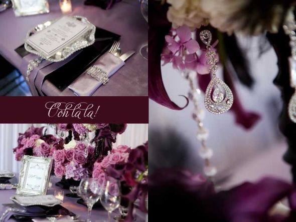 Detail Eggplant And Champagne Wedding Colors Nomer 24