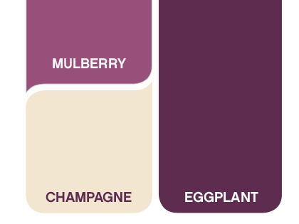 Detail Eggplant And Champagne Wedding Colors Nomer 43