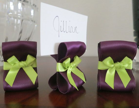 Detail Eggplant Ribbon Wedding Nomer 44