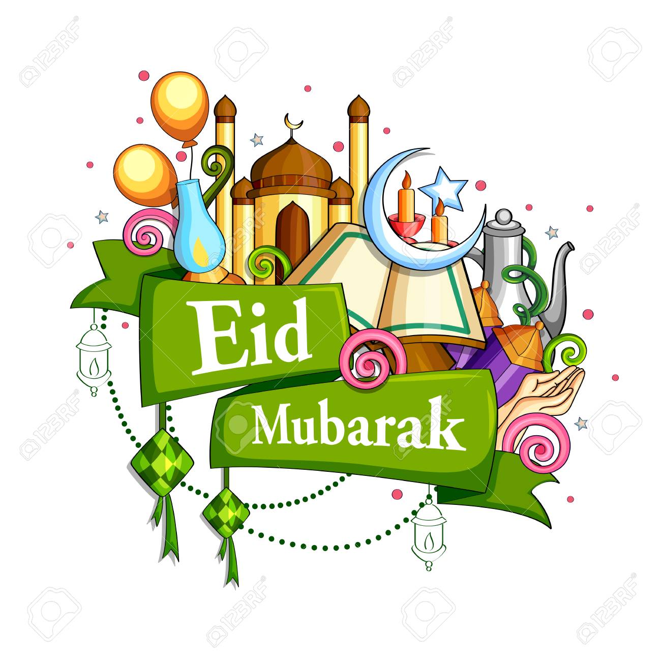 Eid Mubarak Clipart - KibrisPDR