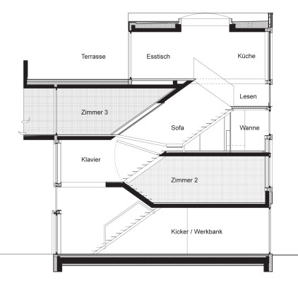 Detail Schnitt Zeichnen Architektur Nomer 11