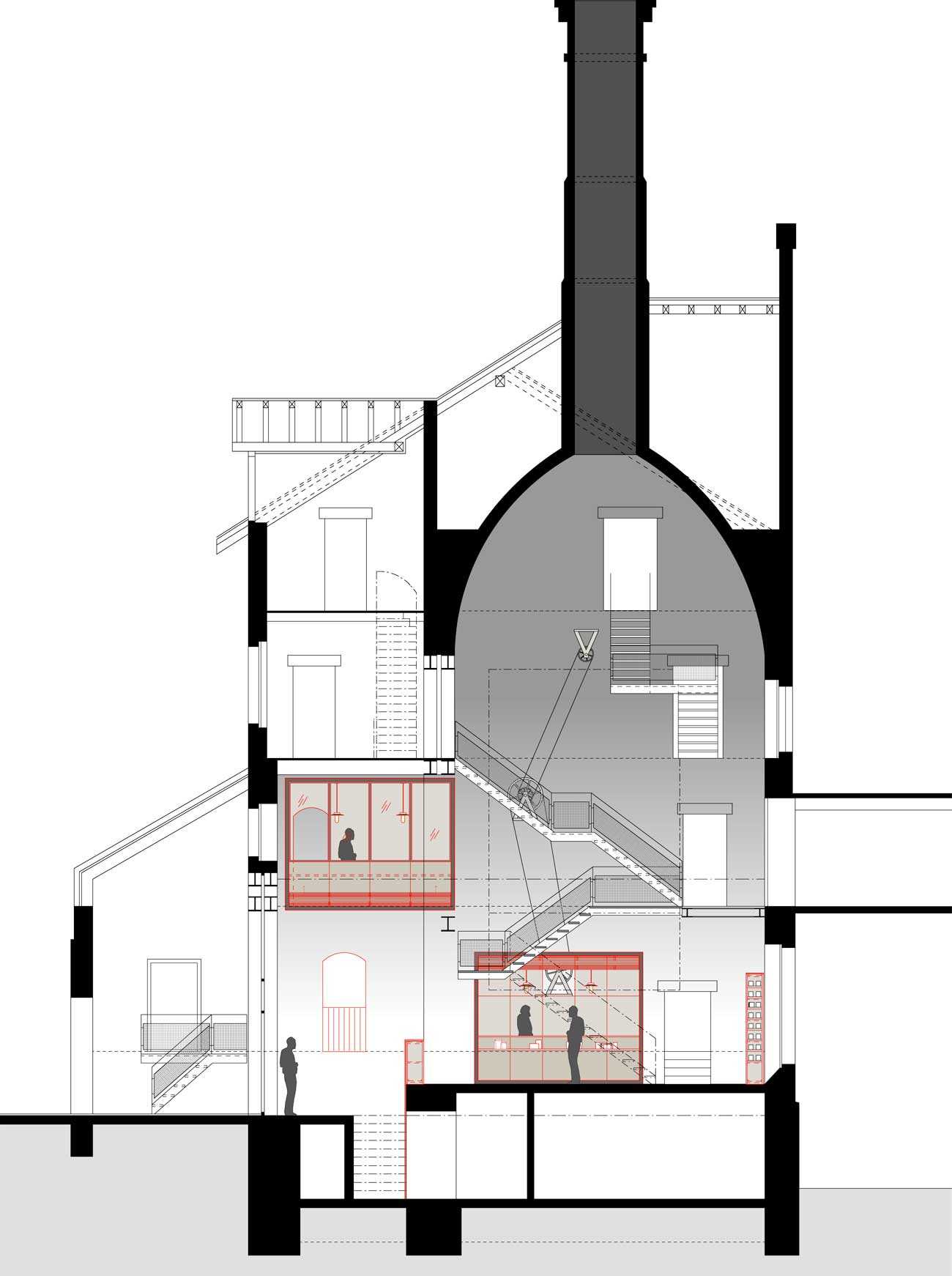 Detail Schnitt Zeichnen Architektur Nomer 13