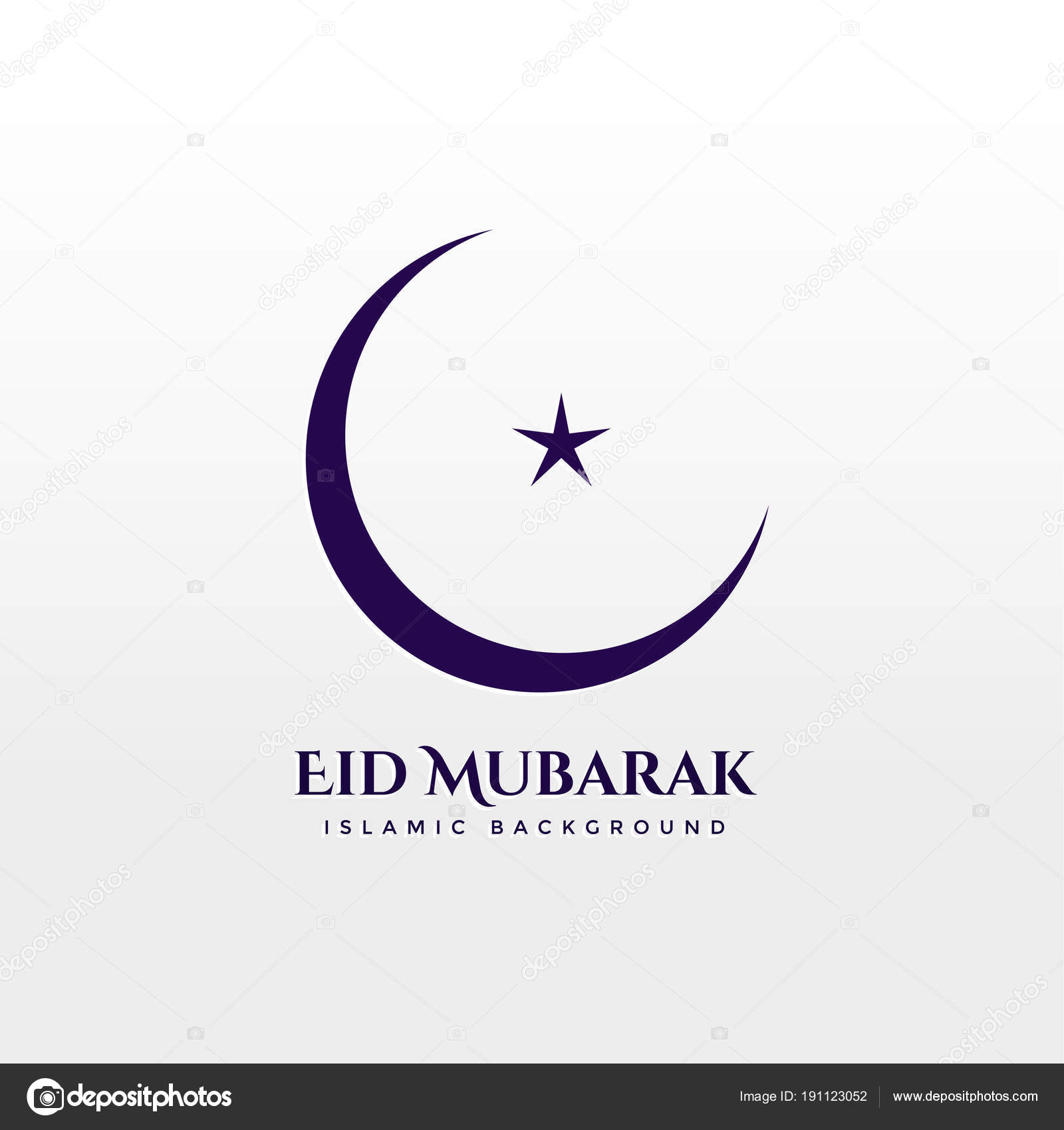 Detail Eid Mubarak White Background Nomer 4