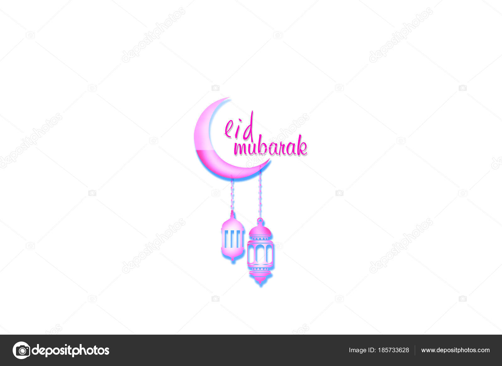 Detail Eid Mubarak White Background Nomer 39