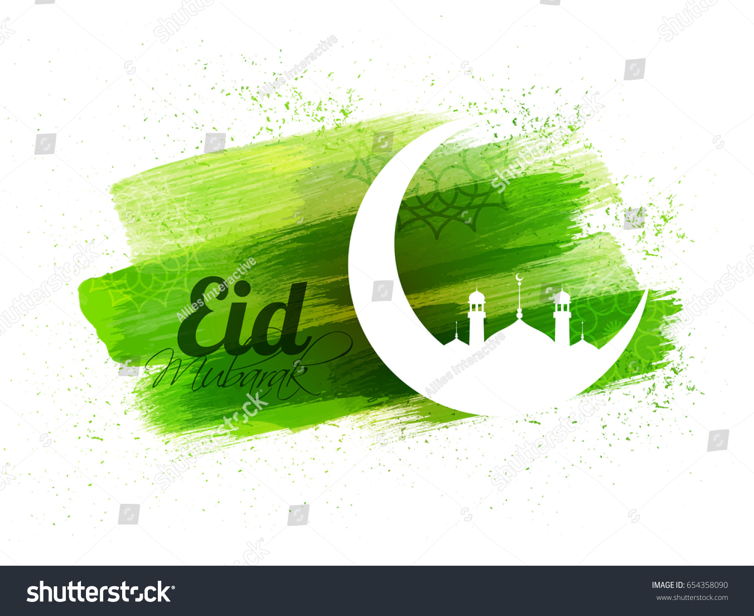 Detail Eid Mubarak White Background Nomer 41