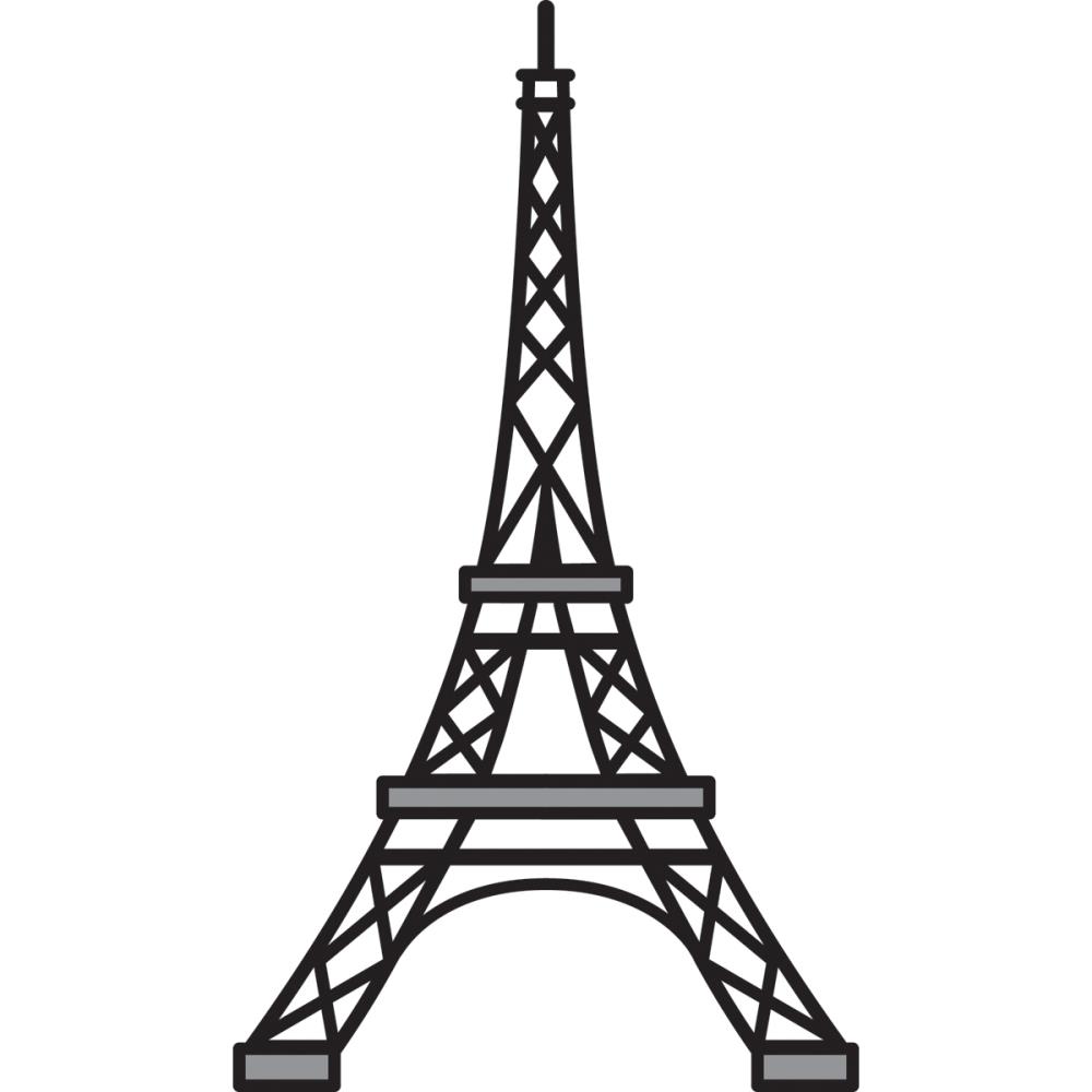 Detail Eiffel Clipart Nomer 13