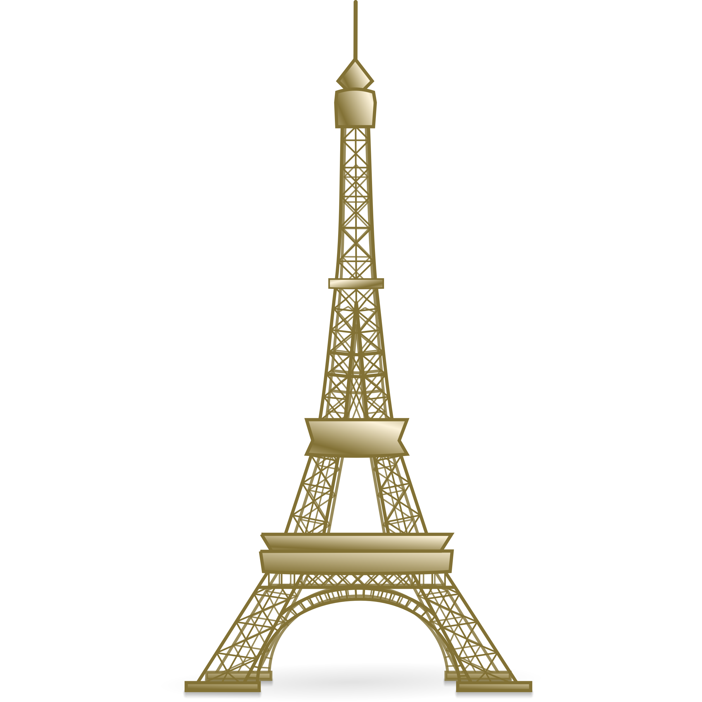 Detail Eiffel Clipart Nomer 22