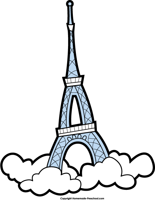 Detail Eiffel Clipart Nomer 43