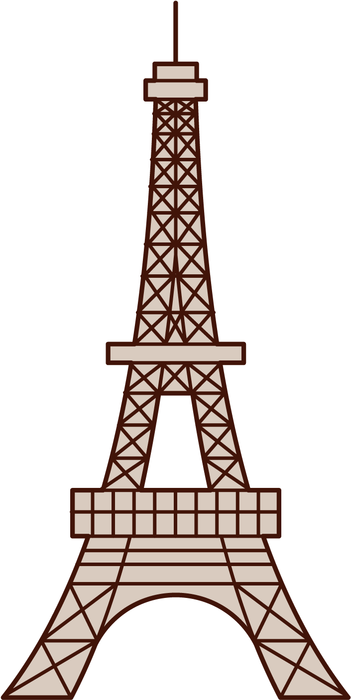 Detail Eiffel Clipart Nomer 50