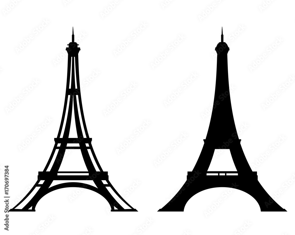Detail Eiffel Silhouette Nomer 25