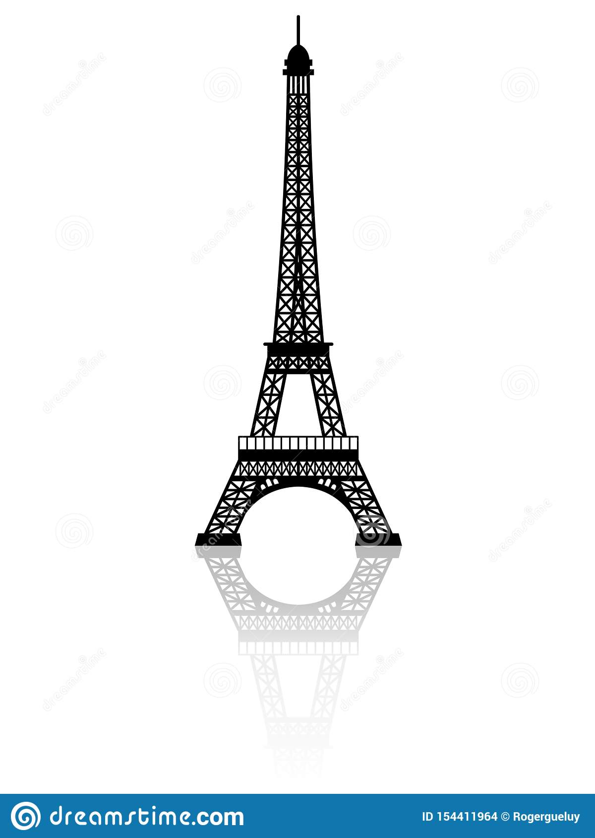 Detail Eiffel Silhouette Nomer 27