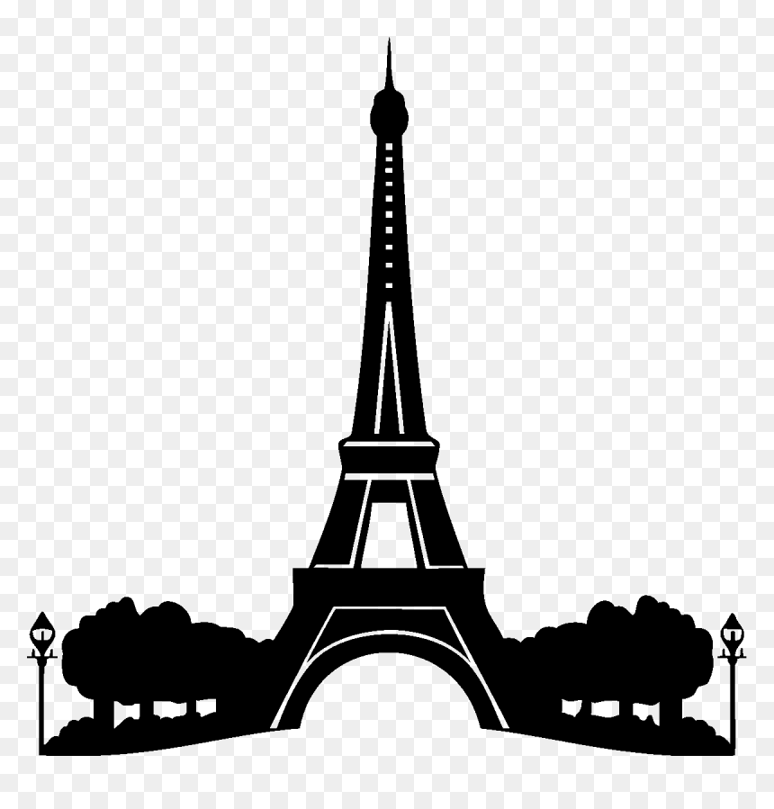 Detail Eiffel Silhouette Nomer 31