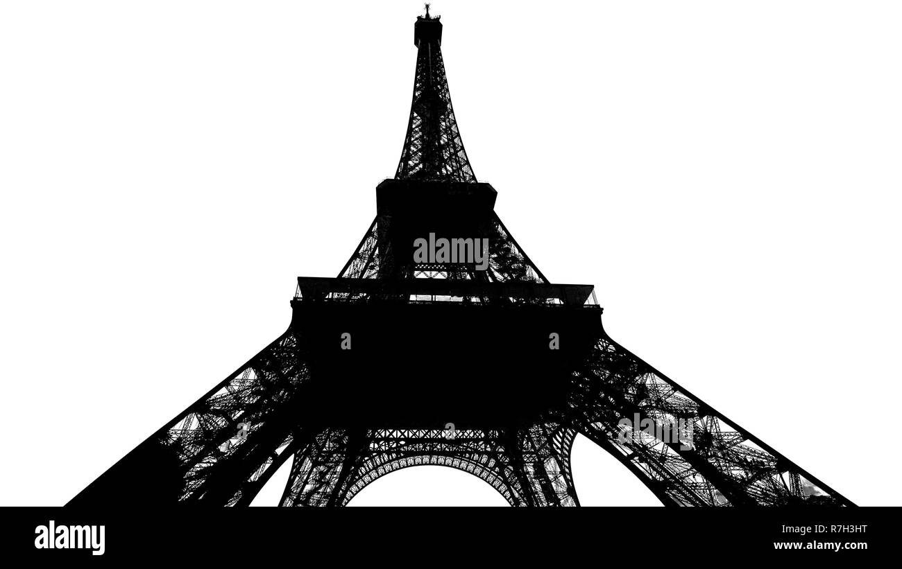 Detail Eiffel Silhouette Nomer 39