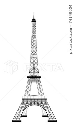 Detail Eiffel Silhouette Nomer 45