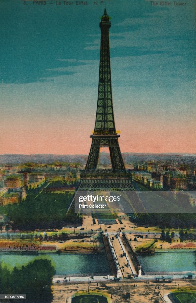 Detail Eiffel Tower 1920 Nomer 24