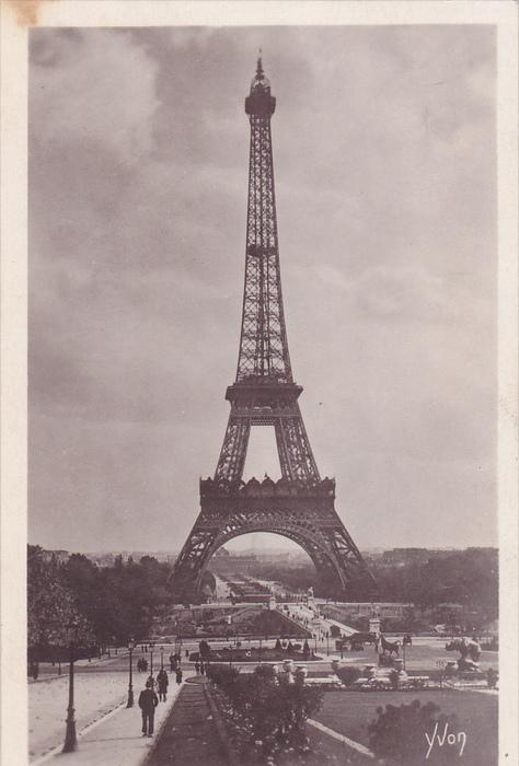 Detail Eiffel Tower 1920 Nomer 25