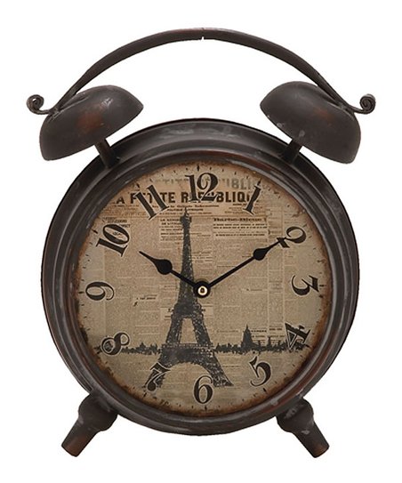 Detail Eiffel Tower Alarm Clock Nomer 19