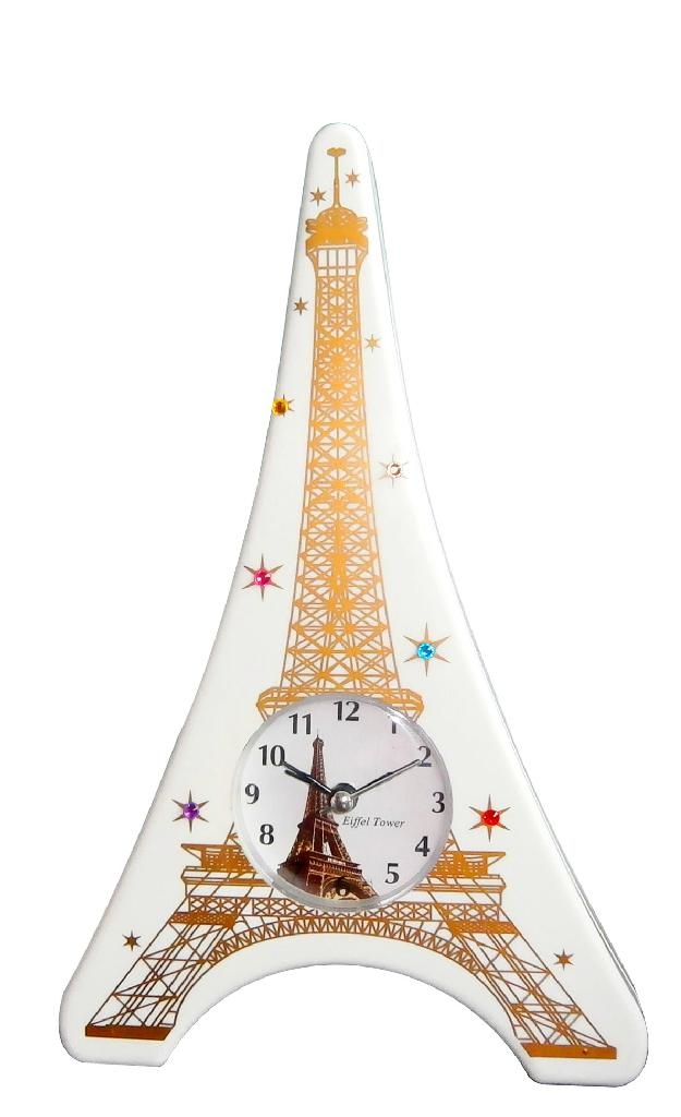 Detail Eiffel Tower Alarm Clock Nomer 24