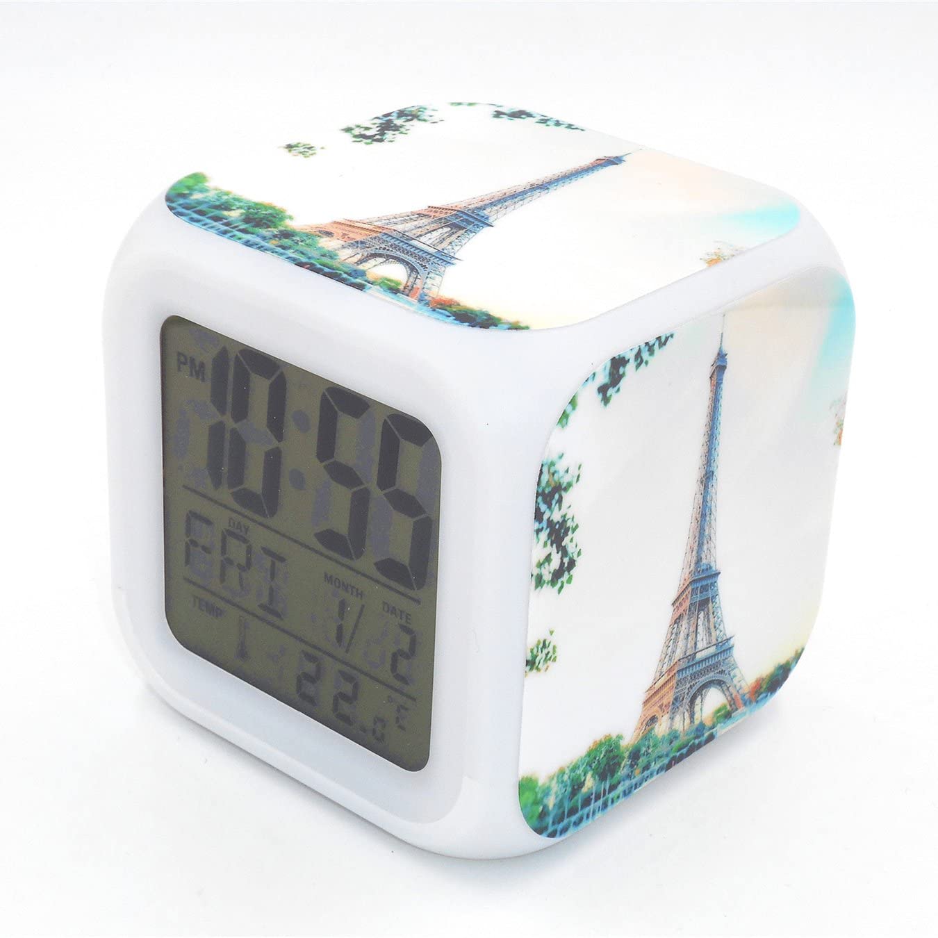 Detail Eiffel Tower Alarm Clock Nomer 31