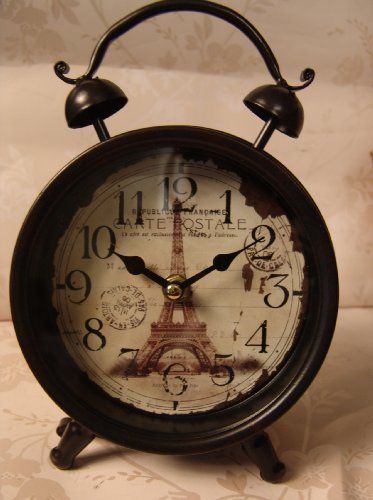 Detail Eiffel Tower Alarm Clock Nomer 36