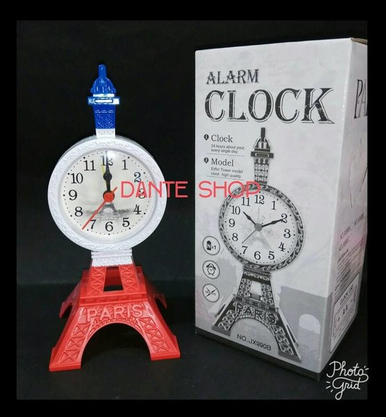 Detail Eiffel Tower Alarm Clock Nomer 59