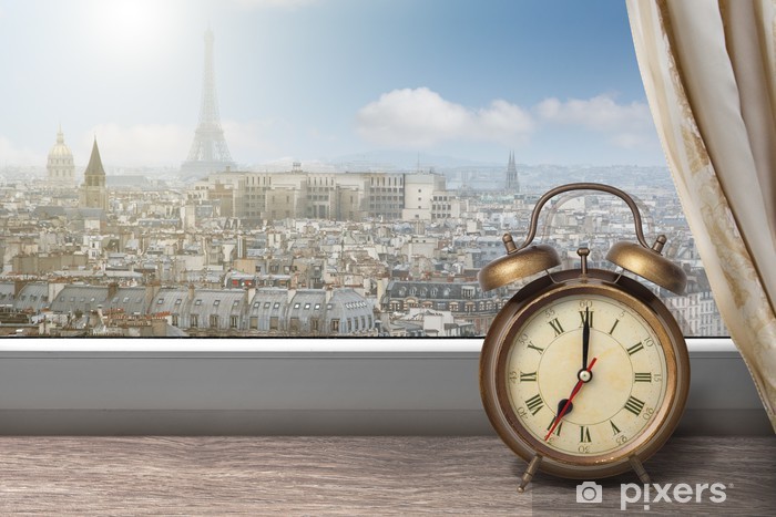 Detail Eiffel Tower Alarm Clock Nomer 8