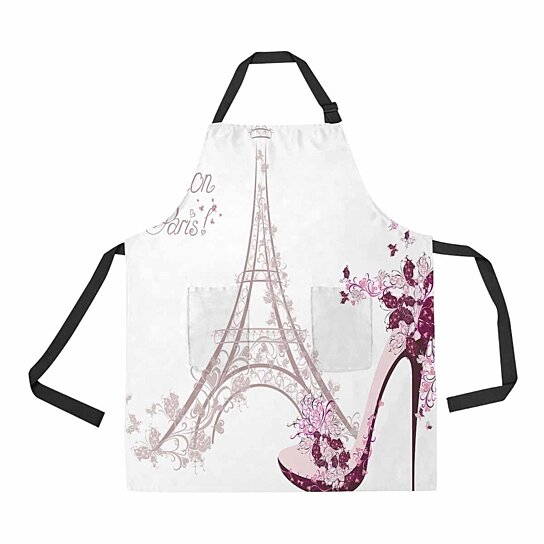 Detail Eiffel Tower Apron Nomer 11