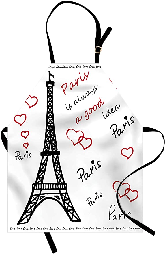 Detail Eiffel Tower Apron Nomer 14