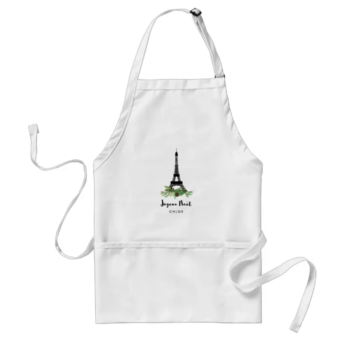 Detail Eiffel Tower Apron Nomer 18