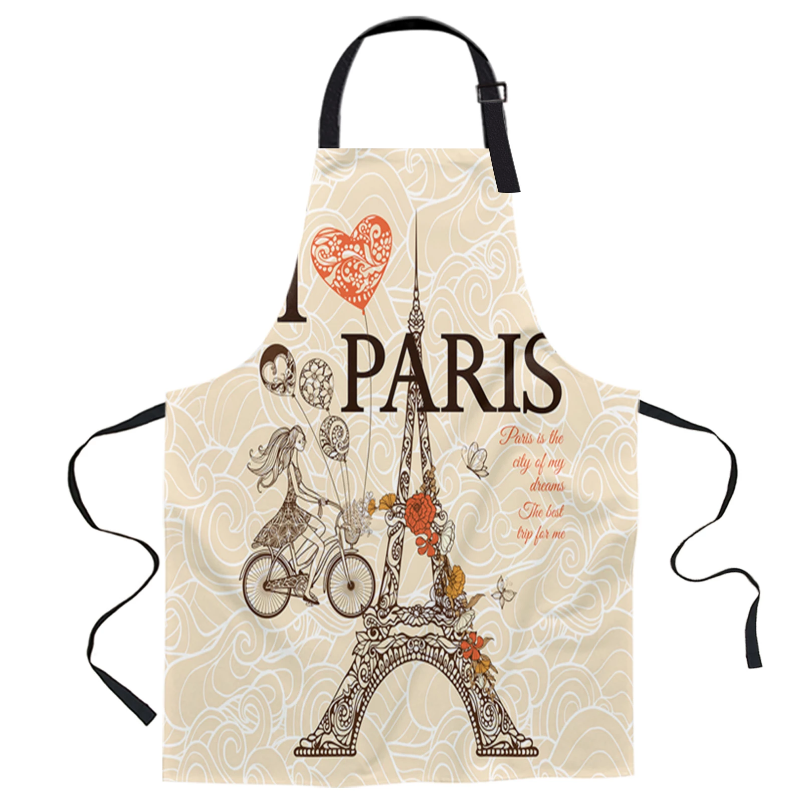 Detail Eiffel Tower Apron Nomer 21