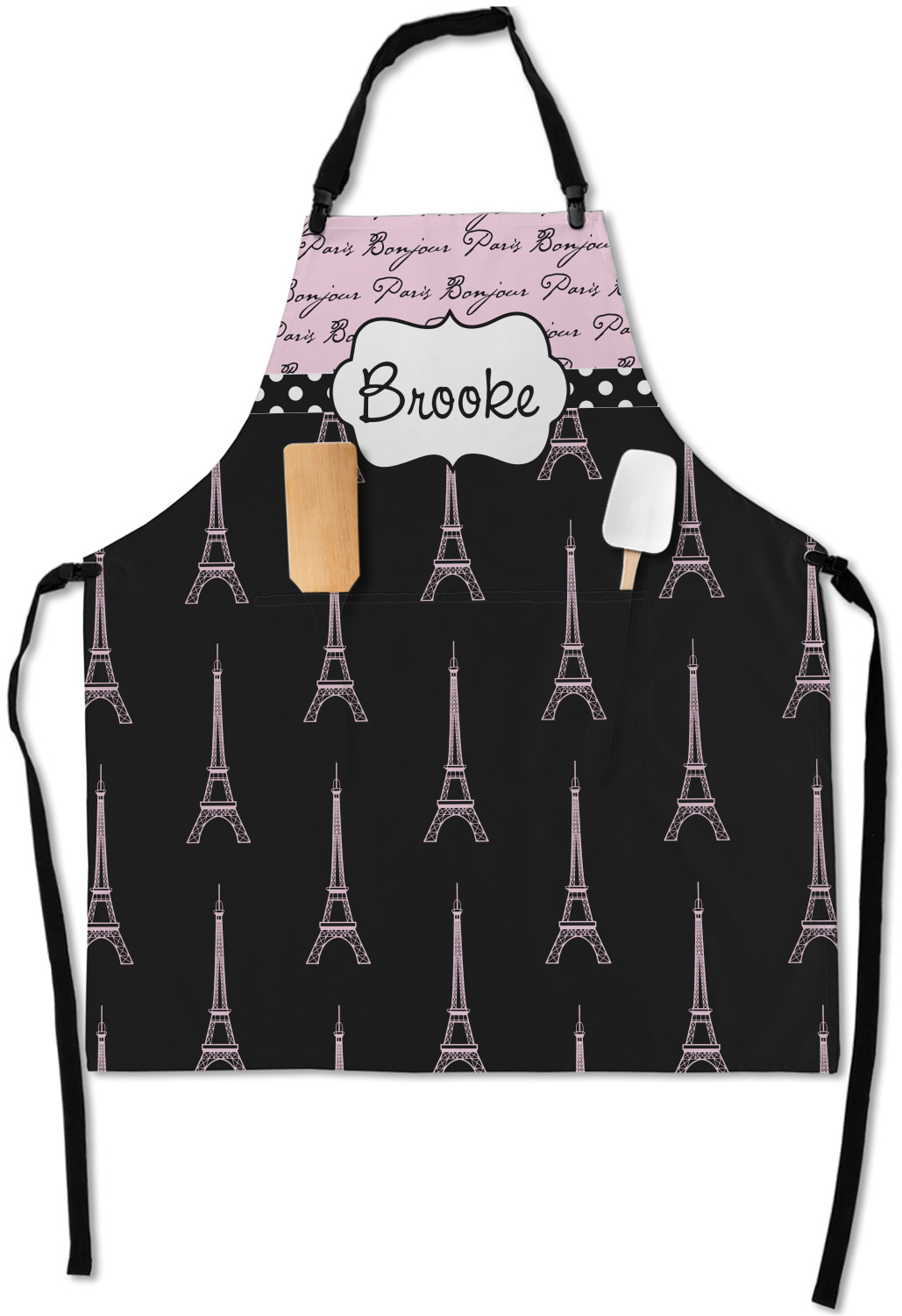 Detail Eiffel Tower Apron Nomer 26