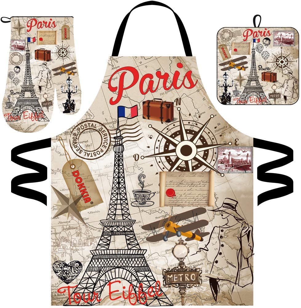 Detail Eiffel Tower Apron Nomer 53