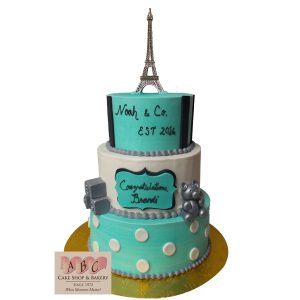 Detail Eiffel Tower Baby Shower Cakes Nomer 11