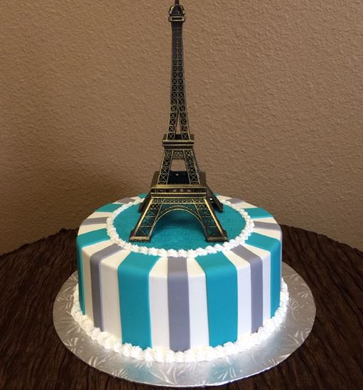 Detail Eiffel Tower Baby Shower Cakes Nomer 33