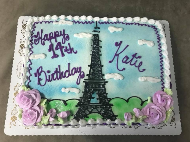 Detail Eiffel Tower Baby Shower Cakes Nomer 46