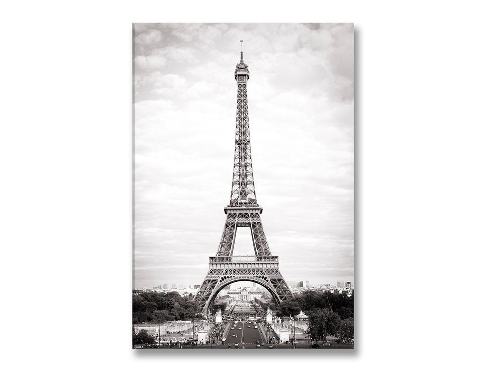 Detail Eiffel Tower Black And White Nomer 34