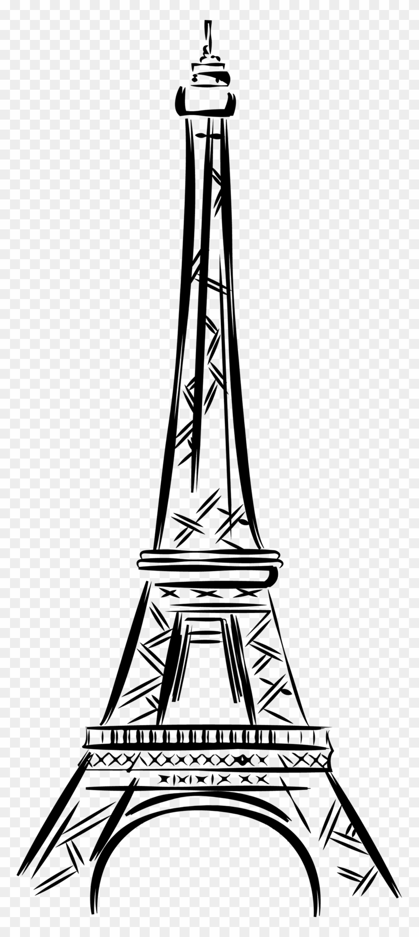 Detail Eiffel Tower Black And White Clipart Nomer 43